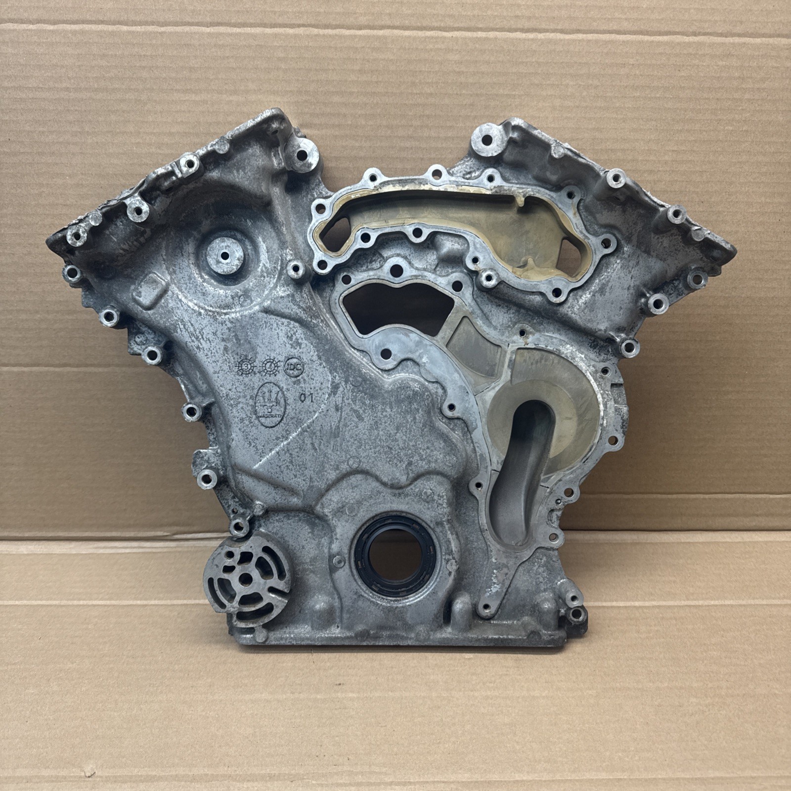 14-2024 MASERATI GHIBLI S 3.0L V6 ENGINE MOTOR TIMING CHAIN COVER PLATE OEM #A12