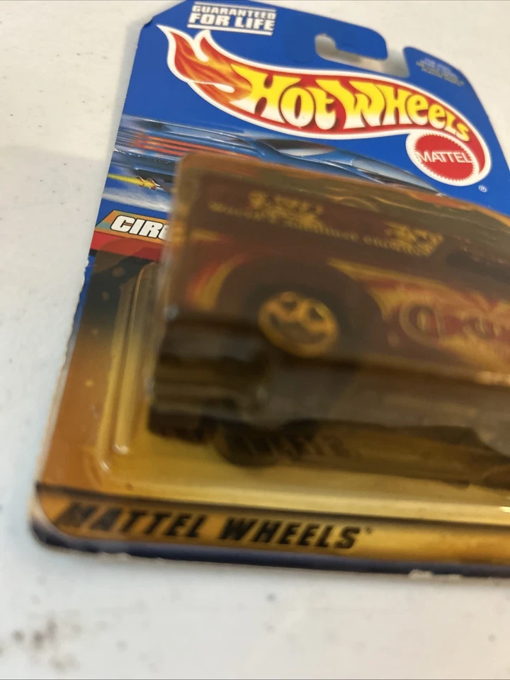 Hot Wheels #28 Circus on Wheels Series 2000 4/4 entrega láctea púrpura con oro 5 velocidades Foto 3 de 4