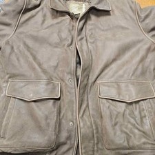 Eddie Bauer goose down Aviator jacket