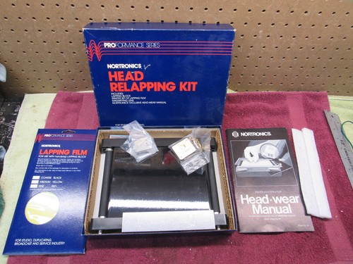 Vintage Nortronics PROFORMANCE SERIES Head Relapping Kit Magnetic Tape Head