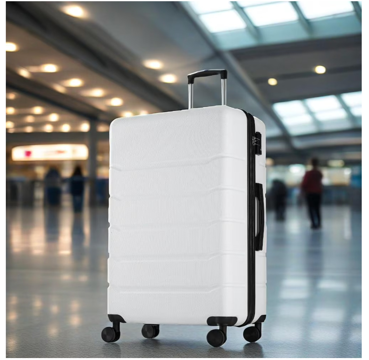, Expandable Rolling Luggage With Tsa Lock And Spinner