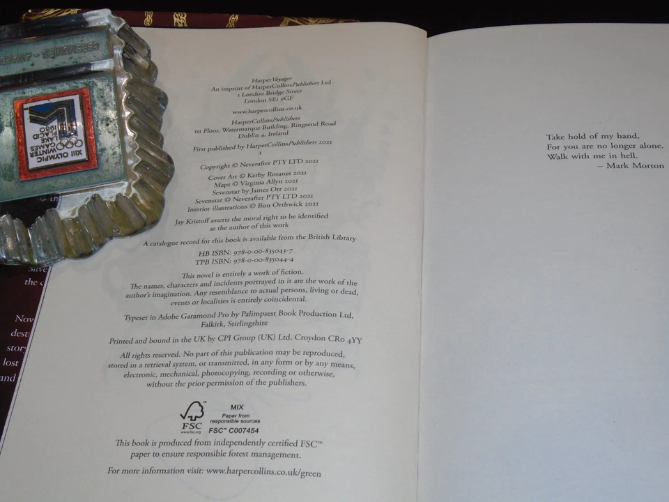 Signed Jay Kristoff Empire Of The Vampire Saga UK1st/1st Books 1,2, &3 Foto 4 de 4