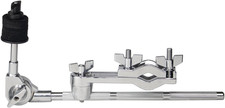 Cymbal L-Arm Rod Boom Arm with Mounting Clamp 33Cm Splash Cymbal Arm with Holder