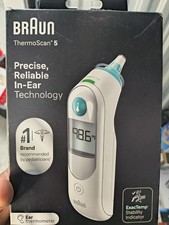 braun ThermoScan 5 Ear Thermometer ExacTemp Indicator Hygienic Lens Filters