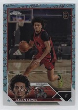 2023-24 Topps Chrome OTE Overtime Elite OTE Refractor Jalen Lewis #70 15vt