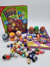 Huge Lot Mighty Beanz Mixed Series Moose Toys 40 Beans Random Characters case