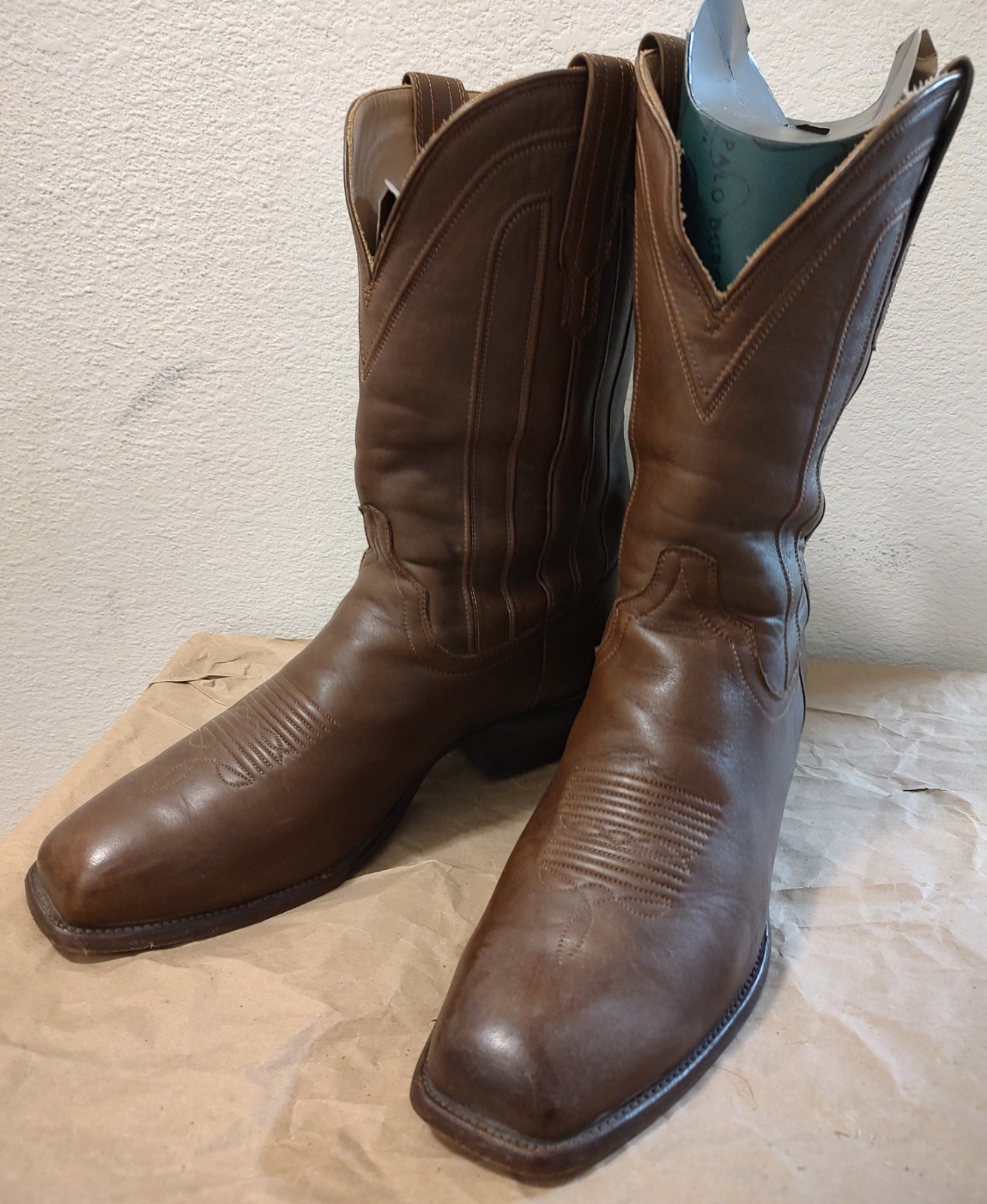 *Discontinued* Tecovas the Jackson Chestnut Brown 13 D Pre-owned GUC with Scuffs