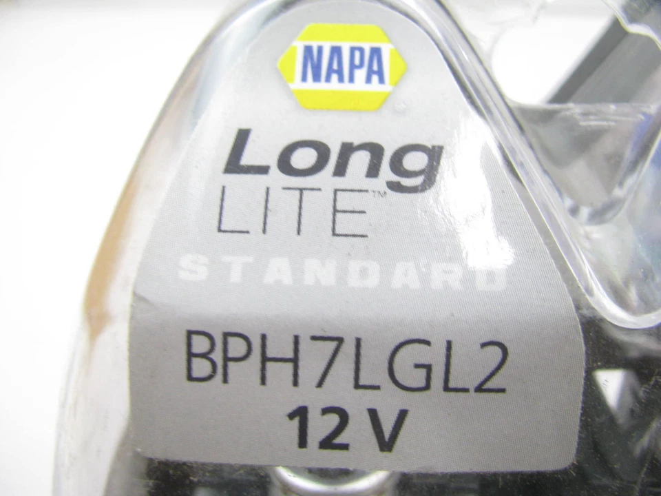 Napa BPH7LGL2 Long Lite Faro Faro Bombilla 12V Paquete de 2 Foto 3 de 3