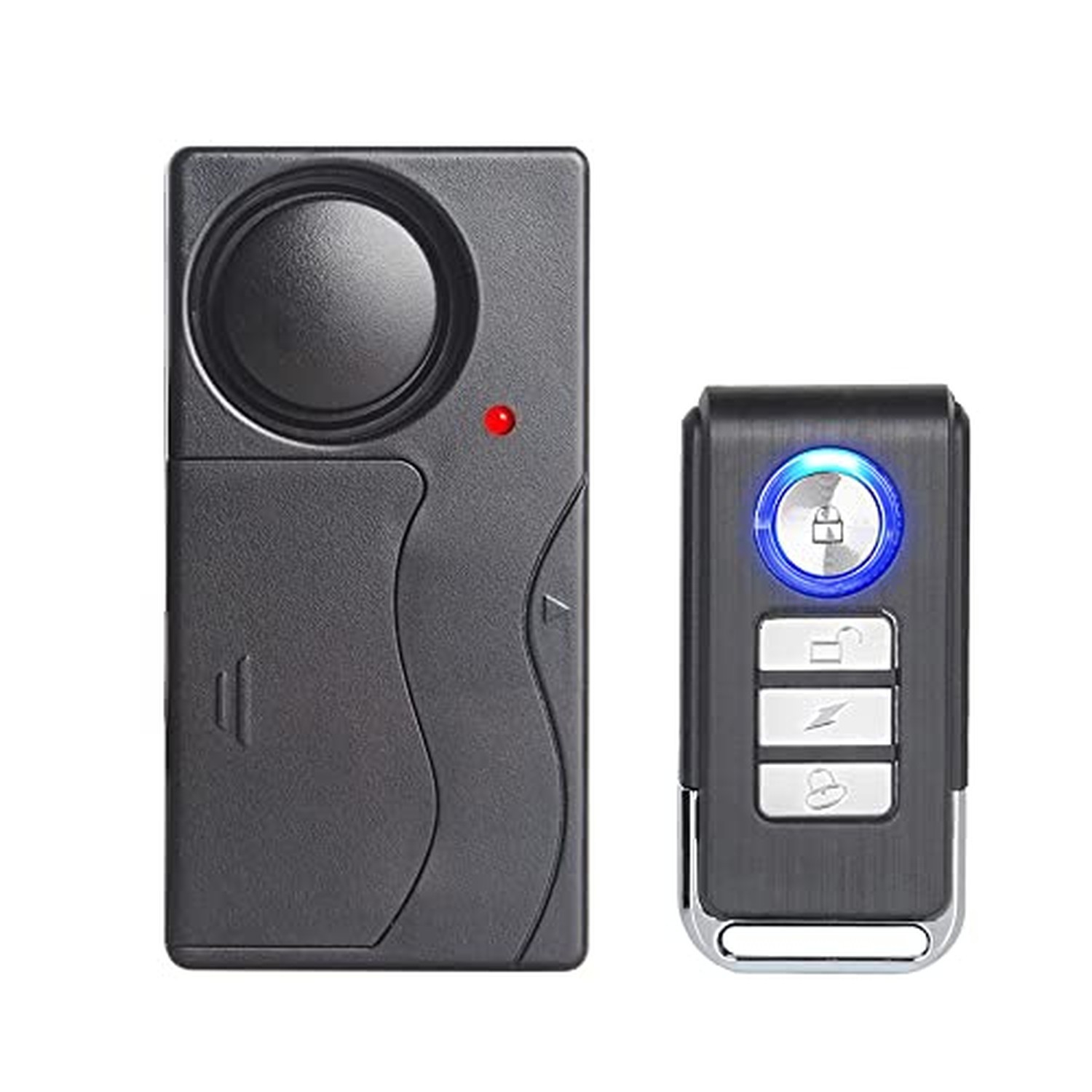 Wireless Anti-Theft Vibration Alarm, 110dB Loud Sensitivity Adjustable Motion...