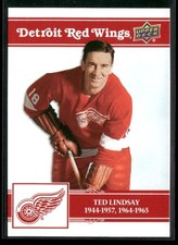 2025-26 Upper Deck Detroit Red Wings Centennial - #90 Ted Lindsay