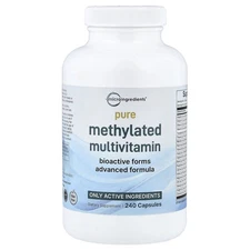 Pure Methylated Multivitamin, 240 Capsules