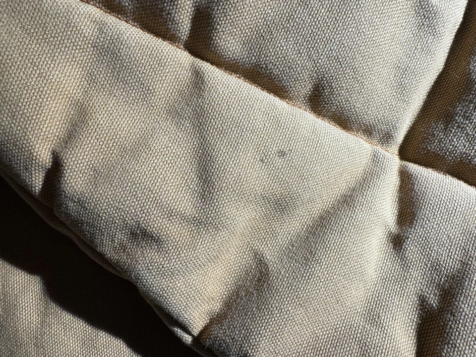 Casaco de lona Key Imperial masculino vintage marrom isolado tamanho 3X longo - Imagem 4 de 4