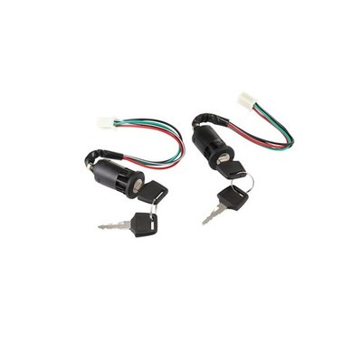2Pcs 4 Wire Universal Ignition Key Switch For Chinese Quad ATV TaoTao Dirt Bike