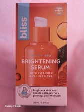 Bliss Vitamin C Tri-Peptide Face Serum - Stabilized Vitamin C with Collagen-Bo