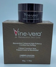 VINE VERA RESVERATROL CABERNET High-Potency COUNTOUR EYE FIRMING 50G/1.76OZ NEW