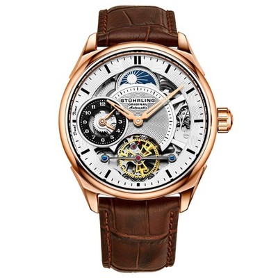 Legacy 943A Watch Brown/Leather | Silver Dial Wristwatch 943A.03