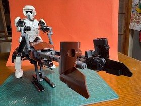 LEGO Star Wars 75532 Scout Trooper & Speeder Bike