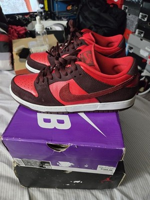 Nike Dunk Pro SB Low Cherry Size 10 DM0807-600 Clean with OG Box Fast Shipping