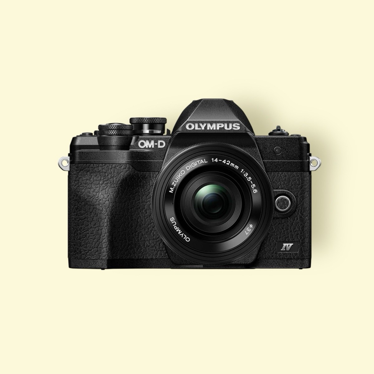 Olympus OM-D E-M10 Mark IV 20.3MP Mirrorless Camera - Black