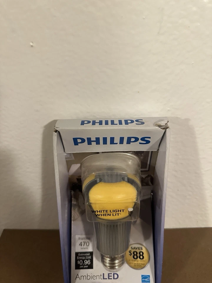Philip Ambient Led Dimmable Provide Soft White Lights Replaces A 40 W A19 Bulb - Image 2 of 4