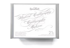 SPEEDBALL MODERN CALLIGRAPHY KIT 21 PIECE PENS  HOLDERS BRAND NEW FREE SHIPPING