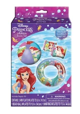 Disney Princess The Little Mermaid Inflatable Pool Toys Swin Set, for Ages 3+