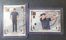 2 LOT OF 2024 PANINI IMPECCABLE YUBIN JANG LIV ROOKIE GOLF CARDS SERIAL # /99