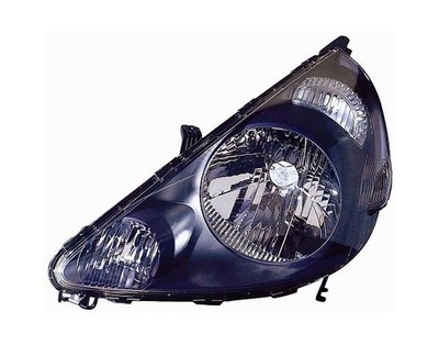 SCHEINWERFER LINKS FÜR HONDA JAZZ 2002-2004 SCHWARZ
