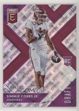2018 Elite Draft Picks Aspirations Purple Variation 48/99 Simmie Cobbs Jr 6fs