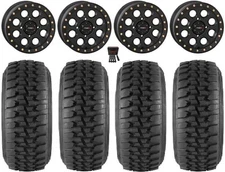 System 3 SB-7 15" Wheels Bk (5+2) 32" DS Soft Tires Pioneer 1000 / Talon
