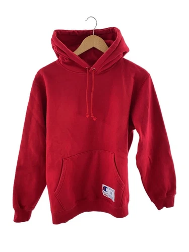 Sweat à capuche Champion × Supreme rouge M occasion