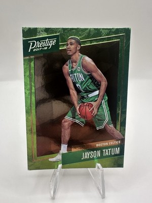 2017-18 Panini Prestige - Micro Etch Rookies Jayson Tatum #3 Bright Green (RC)