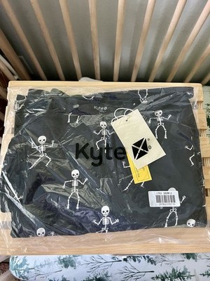 *New In Bag* Kyte Baby 12T Long Sleeve Pajamas In Skeleton Halloween