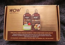 NIB WOW Apple Cider Vinegar Premium Shampoo Conditioner Set 16.9fl oz