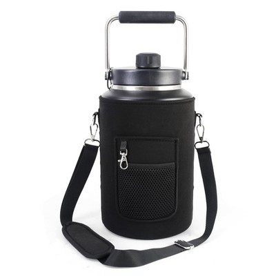 1 Gallon Jug Holder Compatible with Yeti/RTIC One Jugs, 7'', black 