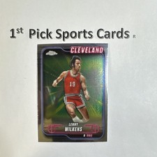Topps Chrome 2024-25 Lenny Wilkens #14 Cleveland Cavaliers Basketball Card