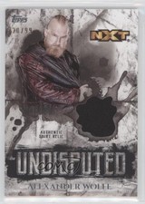 2018 Topps WWE Undisputed Undisputed Relic 20/99 Alexander Wolfe #UR-AW 0c3