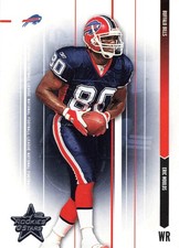 Eric Moulds Buffalo Bills 2002 Leaf Rookies & Stars Football Card #9
