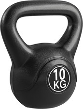 Kettlebell 4/6/8/10/12Kg per Sport E Fitness Con Base Piatta E Impugnatura, Kett