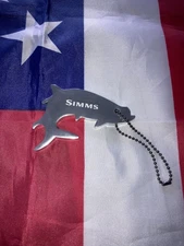 Simms Fishing Products Tarpon Fish Key Chain Bottle Opener - NEW