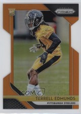 2018 Panini Prizm Rookie Orange Prizm 21/249 Terrell Edmunds #252 15ej