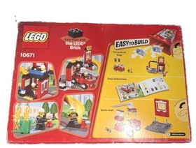 LEGO Juniors Easy to Build Fire Emergency 10671 Ages 4-7 123 Pieces NEW SEALED