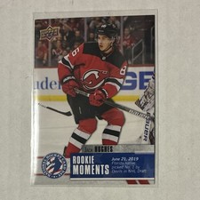 Upper Deck 2020 National Hockey Card Day Jack Hughes Rookie Devils #NHCD-16