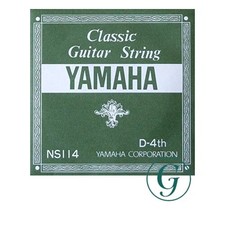 Yamaha YAMAHA NS114 D-4TH 0.78mm Rose string for classic guitar 4 strings x 2