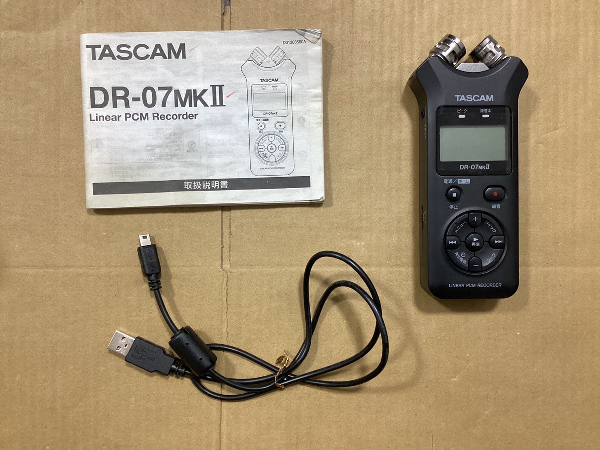 Tascam DR-07 MK2 Linear PCM Recorder Japan ver. working | eBay