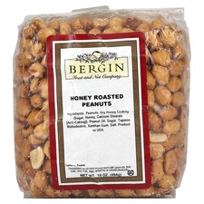 Honey Roasted Peanuts, 16 oz 454 g 