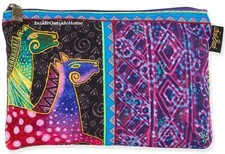 Laurel Burch Horse Prancing Makeup Bag Organizer Hobby/Meds/Tech/Cords/Baby NEW