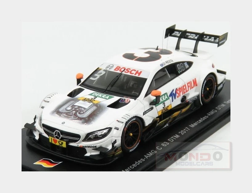 Diecast model cars Mercedes Classe C DTM 1/43 Spark AMG C63 DTM No.84 -AMG DTM Team HWA DTM 2016 M.Götz