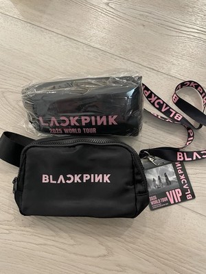Black Pink 2025 Deadline Tour VIP Merch(Fanny Pack, Poncho