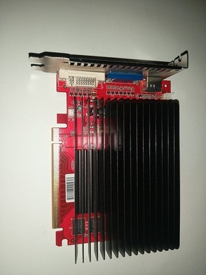 GeForce 9500 GT 512MB DDR2 Passive Silent Grafikkarte HDMI DVI VGA Lautlos 0dB